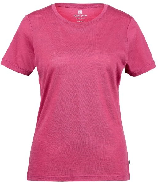 Heber Peak - Women's MerinoMix150 PineconeHe. II T-Shirt - Merinoshirt Gr S rosa