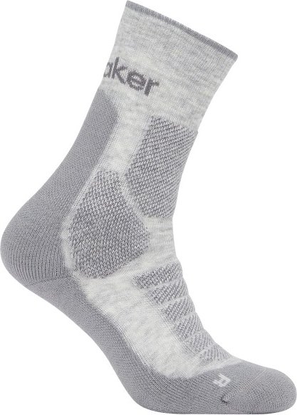 Thumbnail - Icebreaker - Merino Hike+ Heavy Crew - Wandersocken Gr S grau