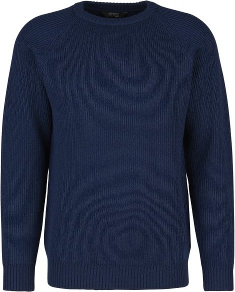 Stoic - Heavy MerinoKnit MMXX.Rutvik Sweater - Merinopullover Gr 4XL blau