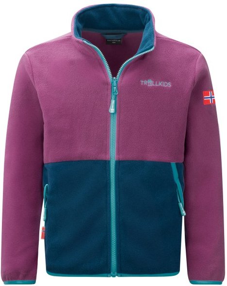 Trollkids - Kid's Storfjord Jacket - Fleecejacke Gr 110 lila