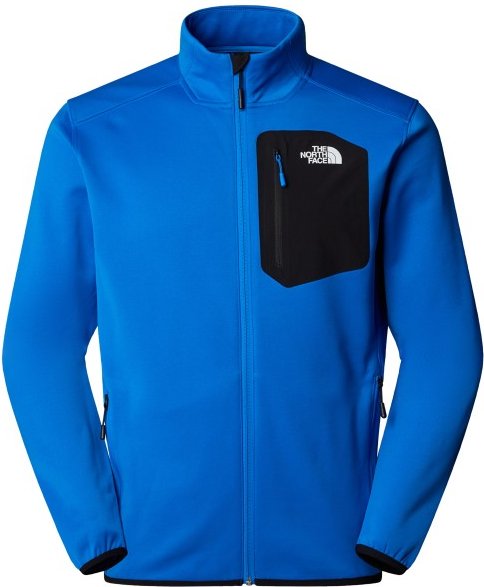 The North Face - Crest Full Zip - Fleecejacke Gr S blau
