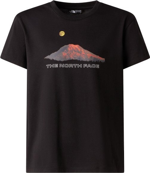 The North Face - Boy's Mountain Night Relaxed S/S Tee - T-Shirt Gr XXL schwarz