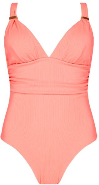 Barts - Women's Cimazy Plunge Shaping Onepiece - Badeanzug Gr 42 camelia