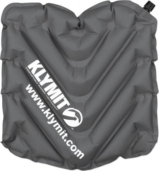 Klymit - V Seat - Sitzkissen Gr 35 x 35 x 2,5 cm grau