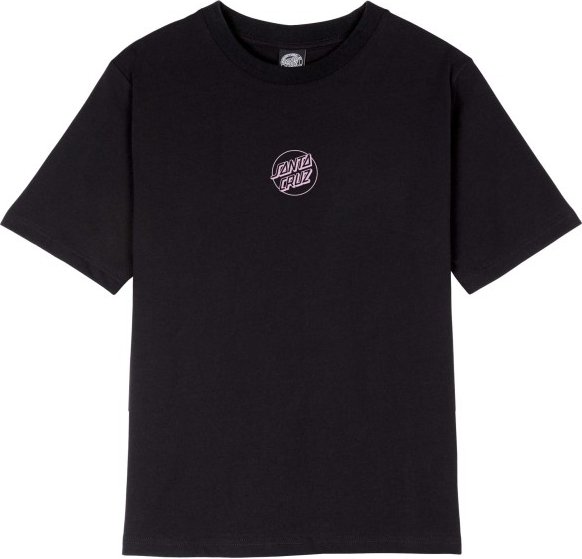 Santa Cruz - Women's Mono Stamped Dot T-Shirt - T-Shirt Gr 12 schwarz