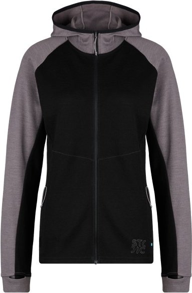 Stoic - Women's Merino260 StadjanSt. Hoody - Merinohoodie Gr M schwarz