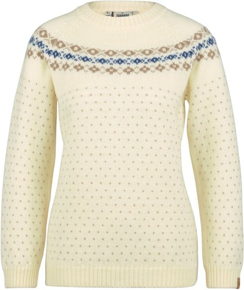 Thumbnail - Ivanhoe of Sweden - Women's Sire Crewneck - Wollpullover Gr 42 beige