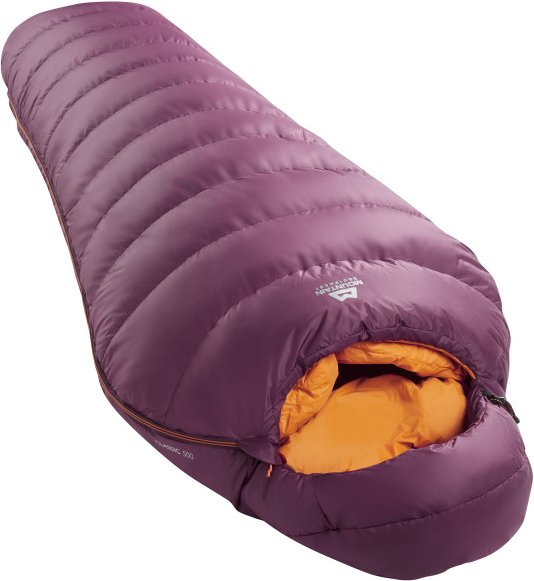 Mountain Equipment - Women's Classic Eco 1000 - Daunenschlafsack Gr Regular - Body Size: 170 cm raisin