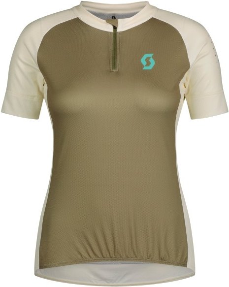 Scott - Women's Jersey Endurance 20 S/S - Radtrikot Gr L beige/oliv
