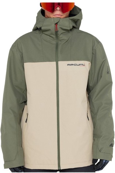 Rip Curl - Anti Series Notch 10K/10K Jacket - Skijacke Gr XXL oliv/beige