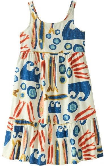 Patagonia - Kid's Tidal Threads Dress - Kleid Gr XS beige