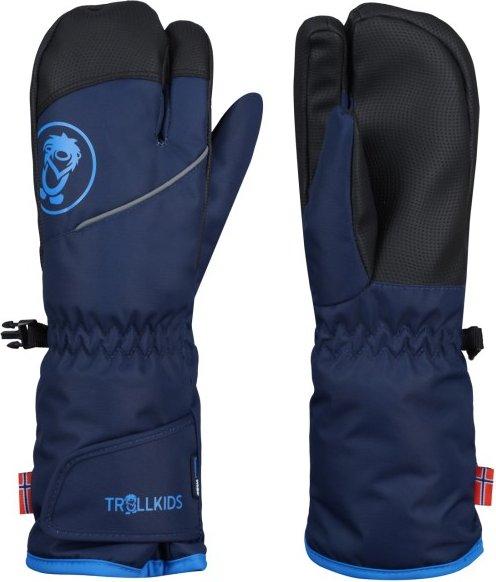 Thumbnail - Trollkids - Kid's Troll 3 Finger Glove - Handschuhe Gr 5 - 9-10 Years blau