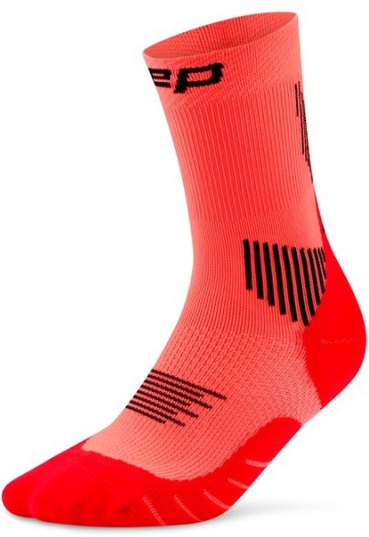 CEP - Run Socks Mid Cut 5.0 - Laufsocken Gr III rot