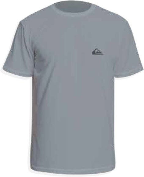Thumbnail - Quiksilver - Everyday Surf Tee S/S - Lycra Gr M grau