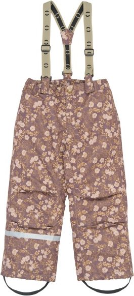 Thumbnail - Mikk-Line - Kid's Uni Snow Pant AOP - Skihose Gr 116 braun