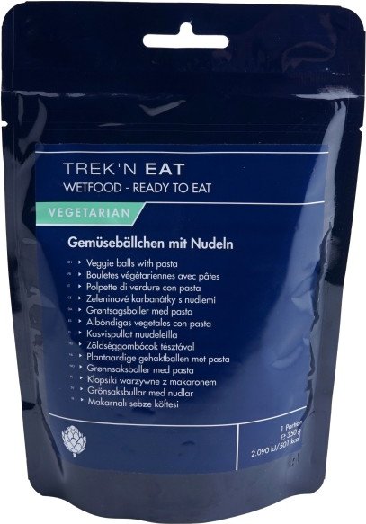 Trek'n Eat - Gemüsebällchen mit Nudeln Gr 350 g