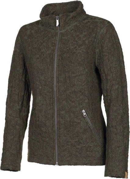 Thumbnail - Ivanhoe of Sweden - Women's Tuva Jaquard - Wolljacke Gr 38 braun