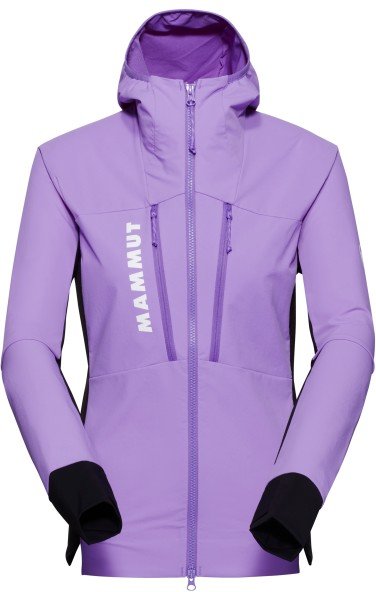 Thumbnail - Mammut - Women's Aenergy SO Hybrid Hooded Jacket - Softshelljacke Gr XS lila
