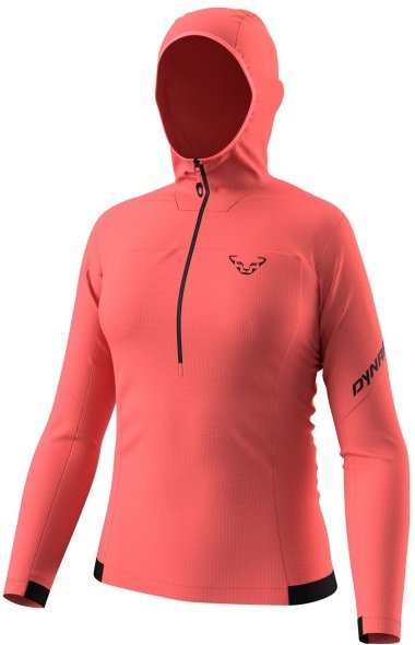 Dynafit - Women's Traverse Thermal 1/2 Zip - Fleecepullover Gr L rot