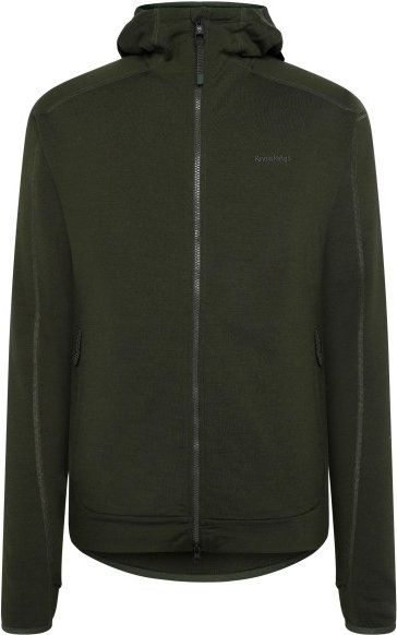 Thumbnail - KnowledgeCotton Apparel - Cleaver Wool 320 Fleece Hoody - Fleecejacke Gr S oliv