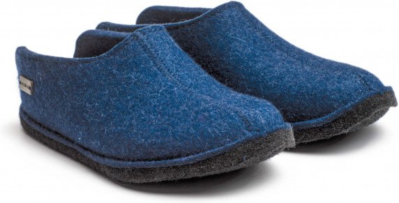 Thumbnail - Haflinger - Smily - Hüttenschuhe Gr 48 blau