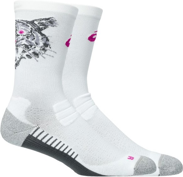 Asics - Performance Run Sock Crew - Laufsocken Gr 47-49 - IV weiß/grau