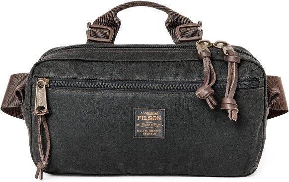 Filson - Trapper Creek Modular Waistpack - Hüfttasche Gr One Size grau/schwarz