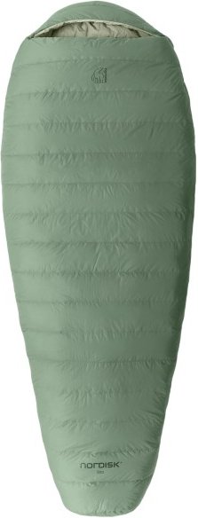 Nordisk - Ides ±0° Wide Mummy Sleeping Bag - Daunenschlafsack Gr L - bis 190 cm grün
