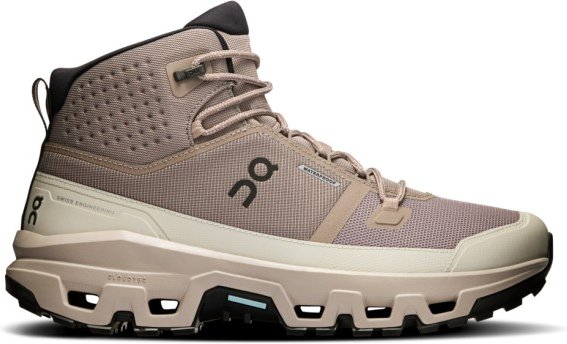 Thumbnail - On - Cloudrock Mid WP - Wanderschuhe Gr 43 braun/beige