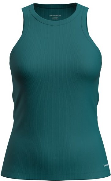 Icebreaker - Women's Merino Rib Lotus Tank - Tank Top Gr S blau