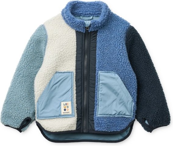 LIEWOOD - Kid's Noam Pile Jacket - Fleecejacke Gr 128 blau