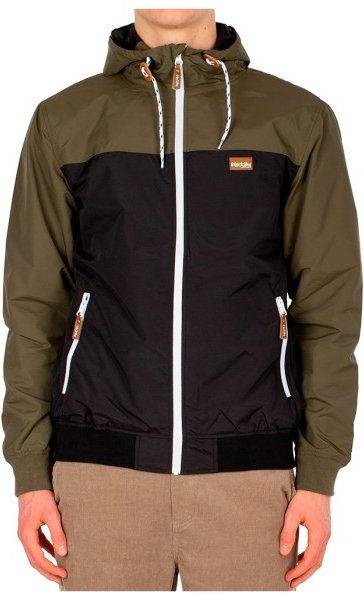 Iriedaily - Auf Deck Jacket - Regenjacke Gr XL braun/schwarz