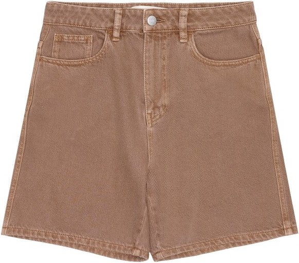 Thumbnail - KnowledgeCotton Apparel - Women's Gale 5-Pocket Shorts - Shorts Gr 33 braun