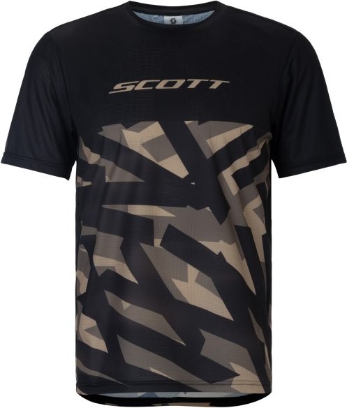 Scott - Tee Vertic Lt S/S - Radtrikot Gr S schwarz