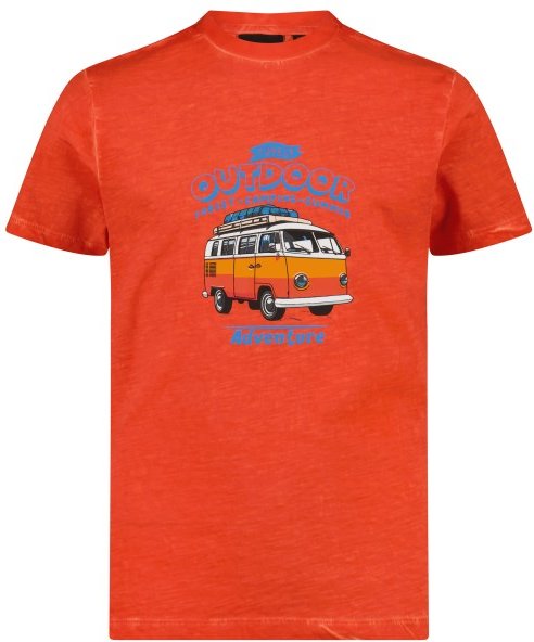 CMP - Kid's Pigment Dye T-Shirt - T-Shirt Gr 176 rot