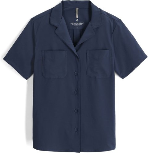Royal Robbins - Women's Spotless Evolution Meadow S/S - Bluse Gr XS blau