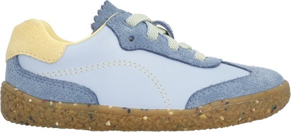 Groundies - Kid's Panama - Barfußschuhe Gr 35 blau/gelb