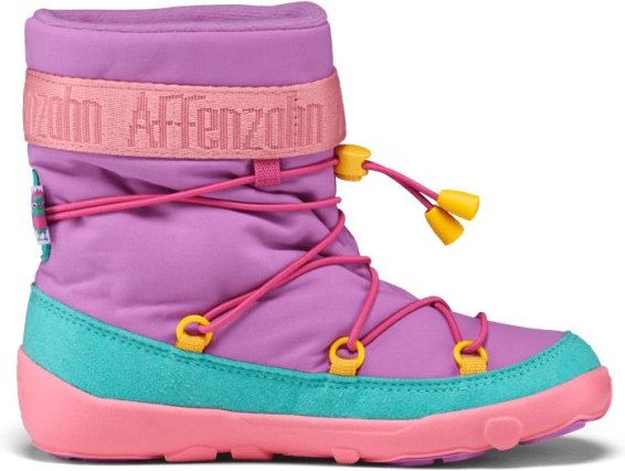 Thumbnail - Affenzahn - Kid's Snow Boot Vegan Snowy - Winterschuhe Gr 26 lila/rosa