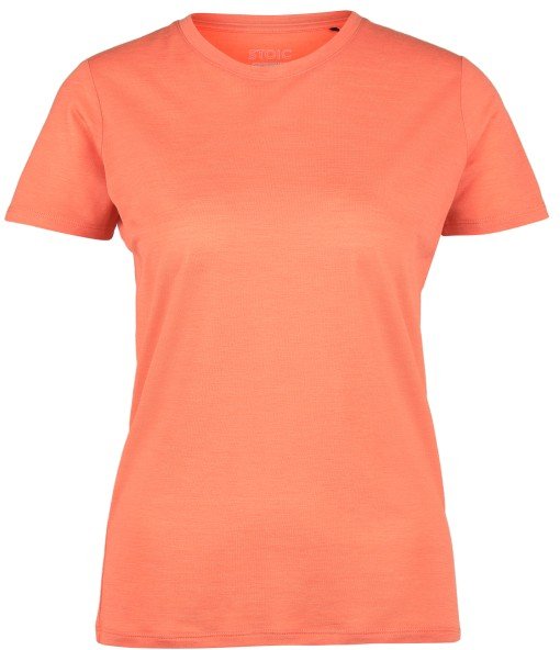 Stoic - Women's Merino155 LaholmSt. T-Shirt - Merinoshirt Gr XXL rot