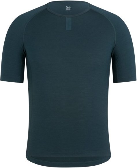 Rapha - Merino Base Layer Short Sleeve - Merinounterwäsche Gr S blau