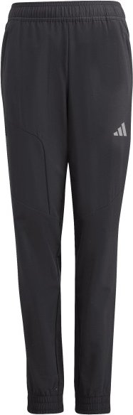 adidas - Kid's Hooded Tech Woven Pants - Trainingshose Gr 164 schwarz/grau