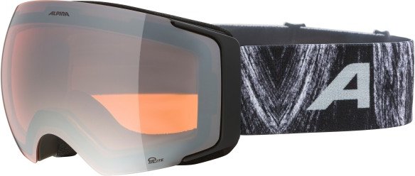 Alpina - Falera Mag Q-Lite Mir. S2 (VLT 25%) + S1 (VLT 65%) - Skibrille grau