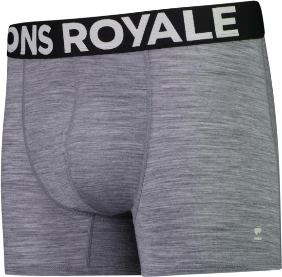 Mons Royale - Hold 'em Shorty Boxer - Merinounterwäsche Gr M grau