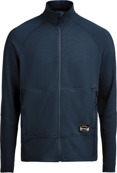 Lundhags - Tived Merino Full Zip - Merinojacke Gr L blau