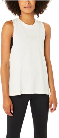 Asics - Women's Logo Tank - Tank Top Gr M weiß