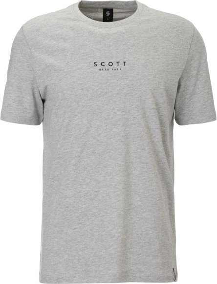 Scott - Typo S/S - T-Shirt Gr M grau