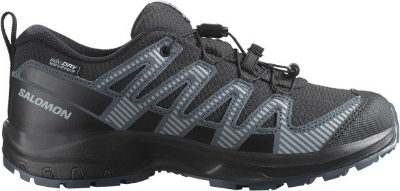 Thumbnail - Salomon - Kid's XA Pro V8 Waterproof - Multisportschuhe Gr 28 grau/schwarz