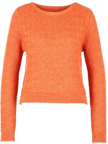Thumbnail - Flomax - Women's Kurzpulli Leni - Wollpullover Gr S orange