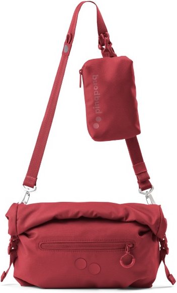 pinqponq - Aksel Solid 2+5 - Umhängetasche Gr 2 + 5 l rot