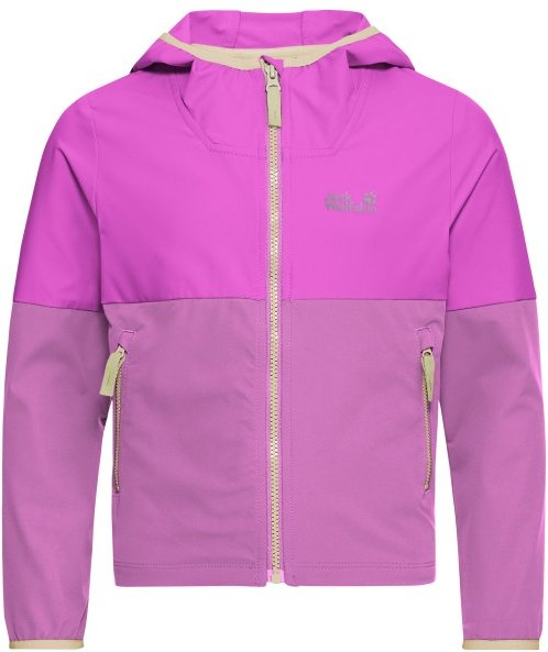 Jack Wolfskin - Kid's Sandbird Hooded Jacket - Softshelljacke Gr 104 lila